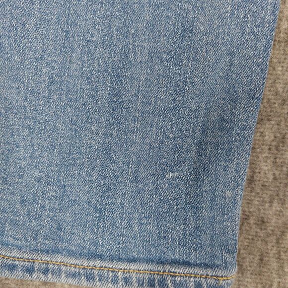 J. CREW Women's 32 (Actual 38x28.5) Slim Boyfriend Jeans Blue Denim Straight - Picture 2 of 8